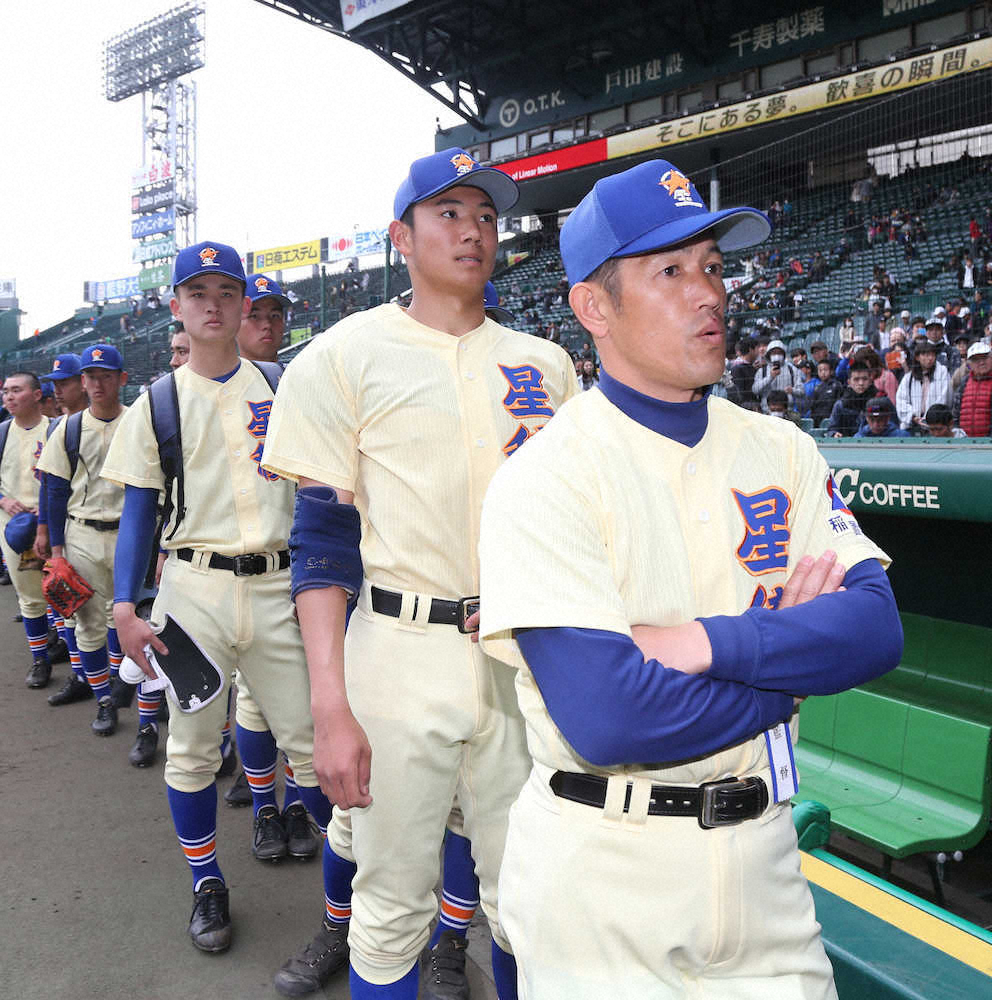 【画像・写真】星稜　林監督、サイン盗み疑惑　習志野控室に怒鳴り込んだ