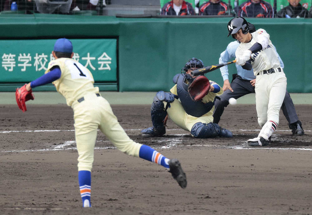 【画像・写真】習志野　奥川対策ズバリ、角田が殊勲打「決めるしかないと」