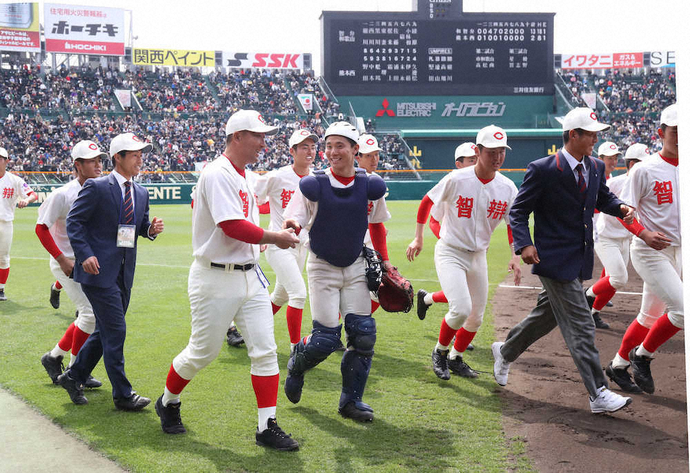 【画像・写真】智弁和歌山　中谷監督初陣1勝、名将DNA健在　猛打で圧勝