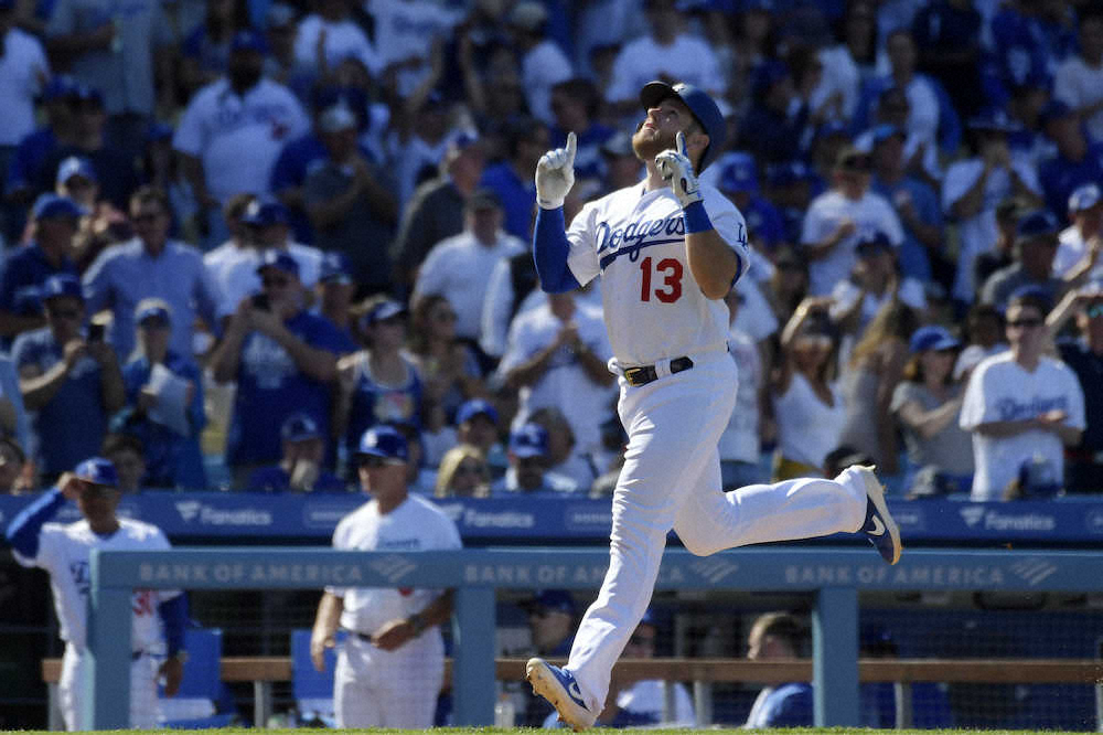 【画像・写真】ドジャースが開幕戦でメジャー新記録の8発　6選手による本塁打も新記録