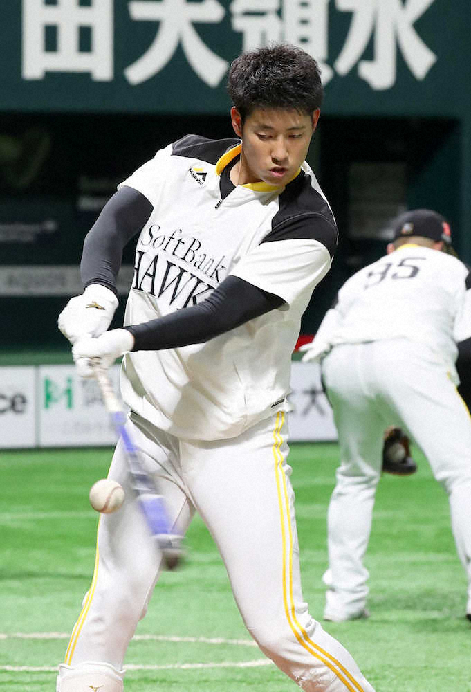 【画像・写真】ソフトB上林「ケガの功名が出てくれたら」背中の張り「良くなっている」