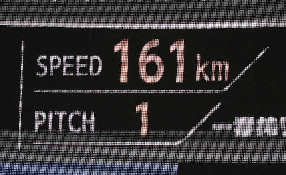 【画像・写真】ソフトバンク千賀　日本人2位タイ161キロ連発！！“今季”3度目の自己最速更新