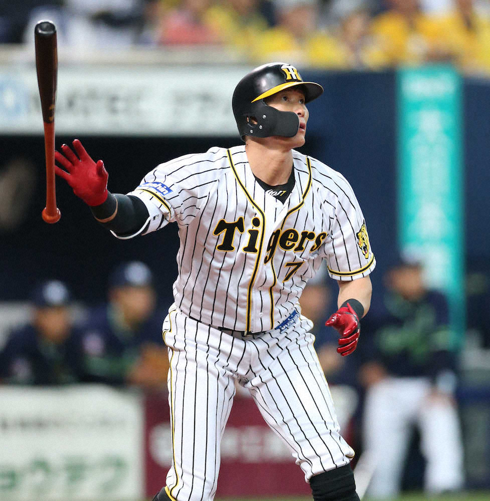 【画像・写真】阪神　糸井が今季1号先制ソロ　リクエスト判定に「ドキドキしました」
