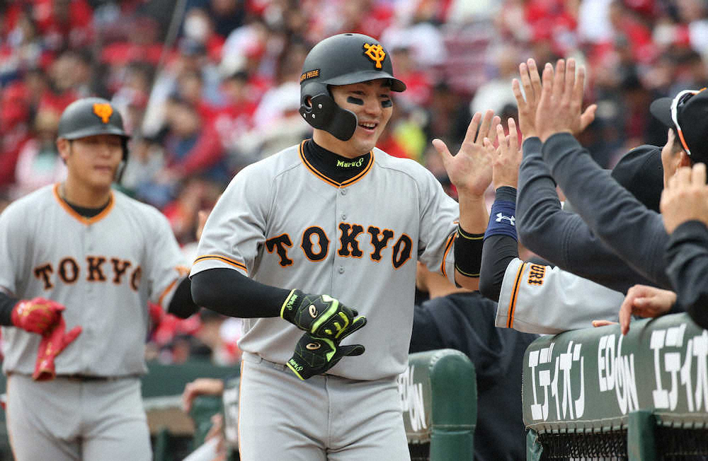 【画像・写真】巨人・丸　無安打も3四球選び2得点「今日のように我慢していければ…」