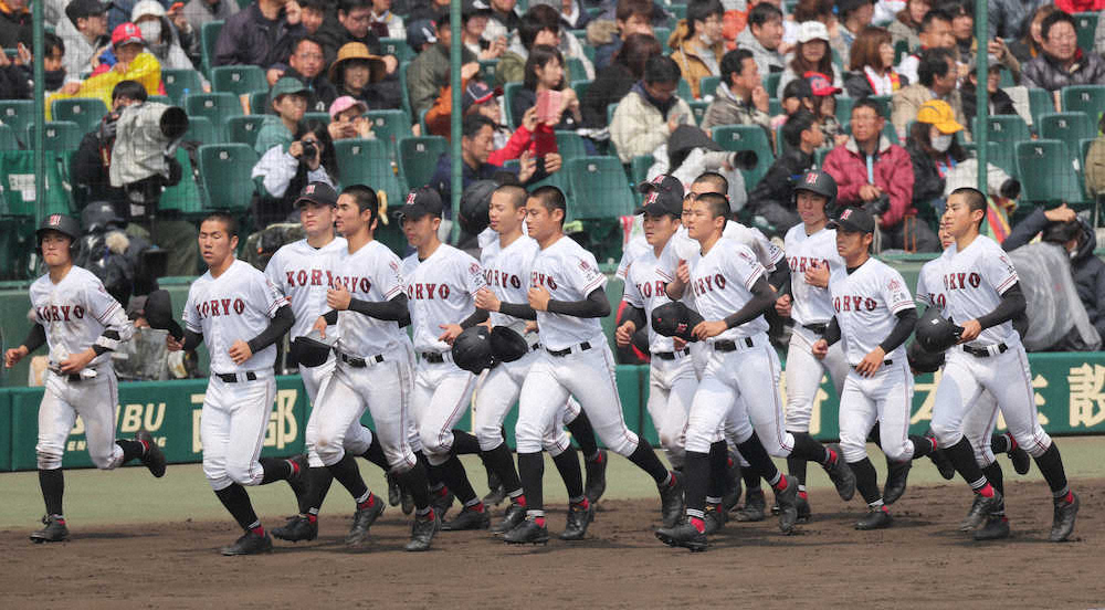 【画像・写真】広陵「三本の矢」折れワースト大敗　中井監督「悔しさを感じて練習を」