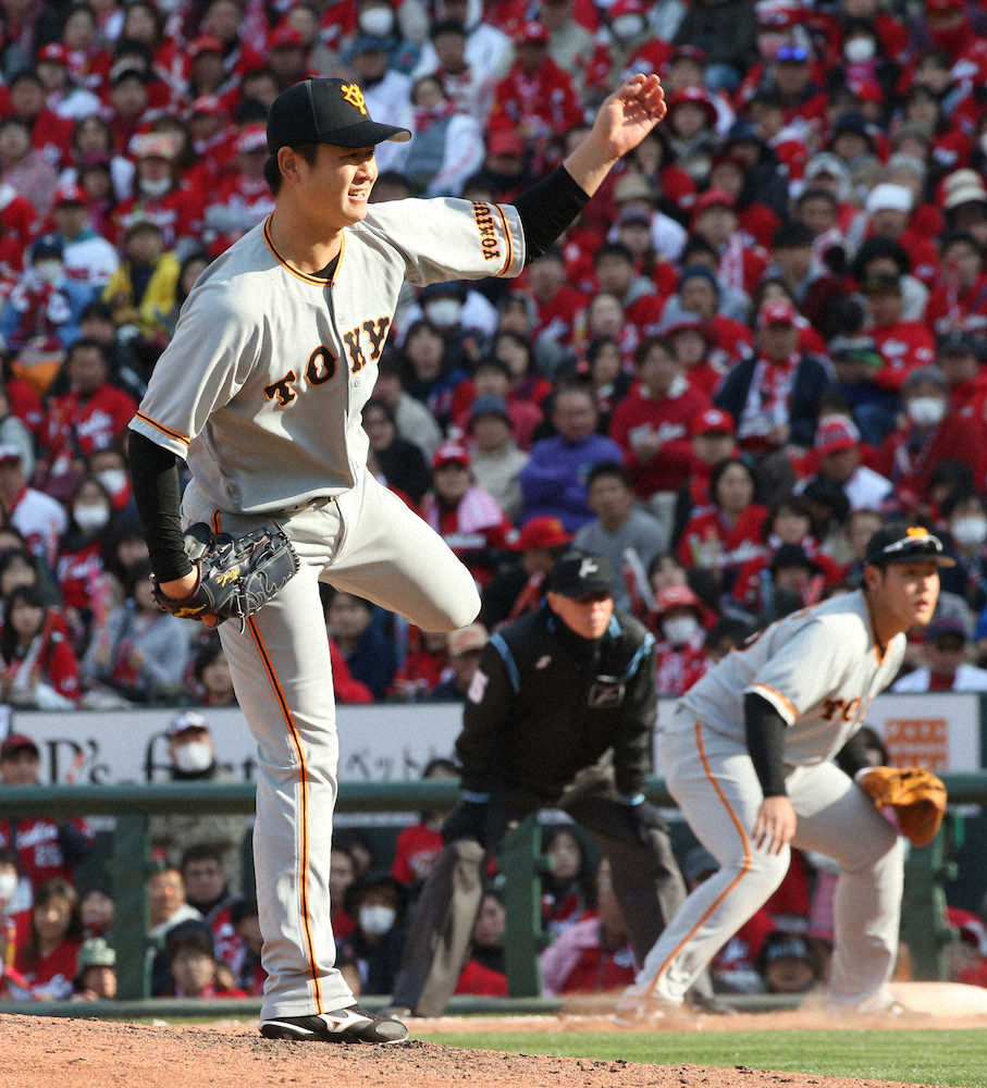 【画像・写真】巨人・中川が好救援　宮本コーチ「ピヨピヨ方程式はこれから」