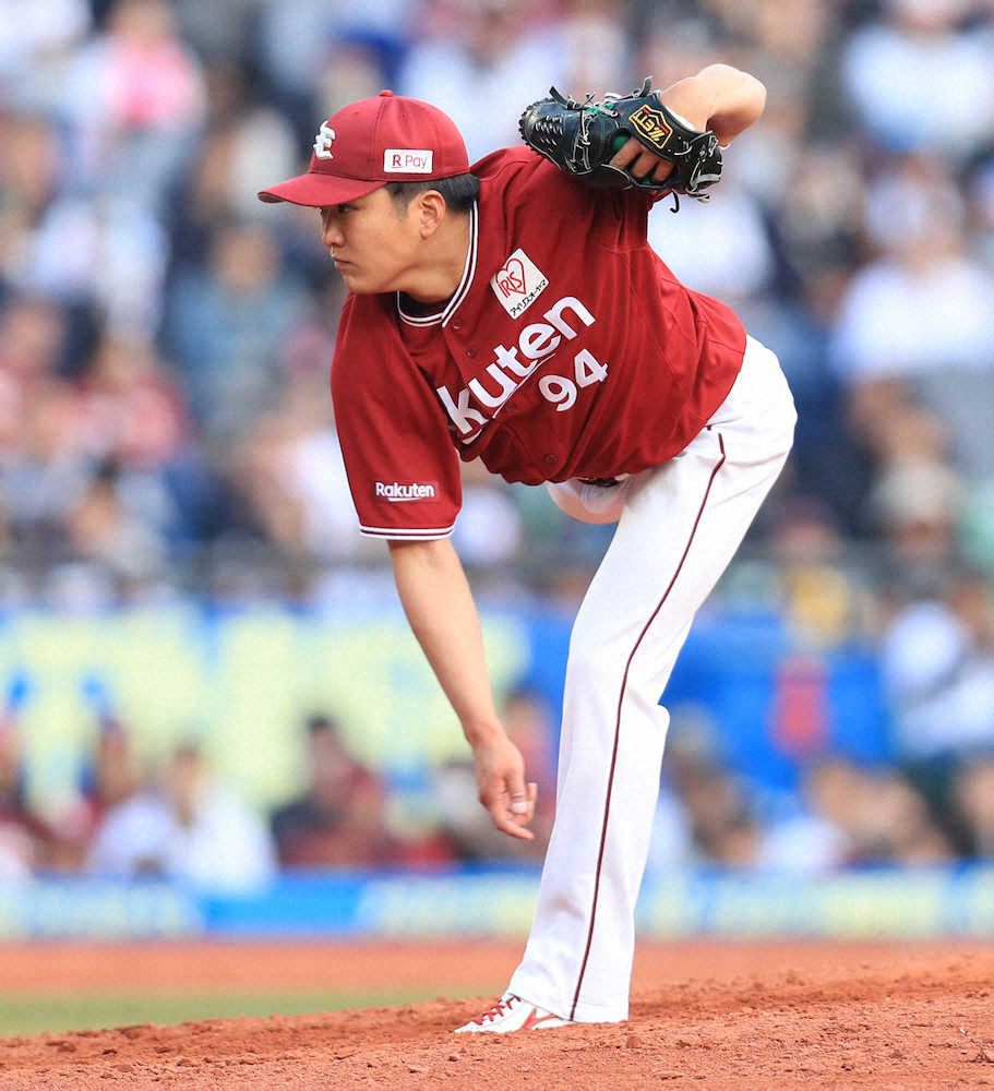 【画像・写真】楽天・石橋、プロ初勝利　4年目苦労人が逆転呼ぶ好救援