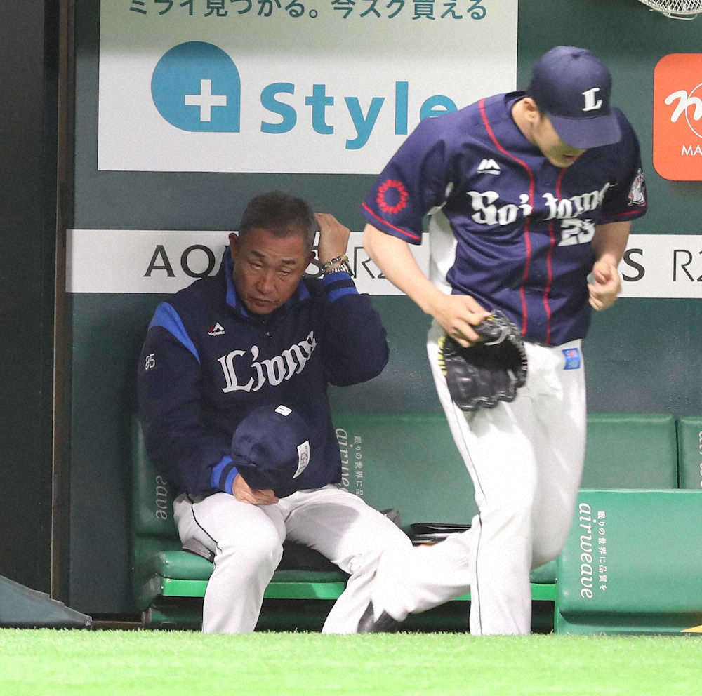 【画像・写真】西武、前年優勝で開幕3連敗　62年前は直後に9連勝