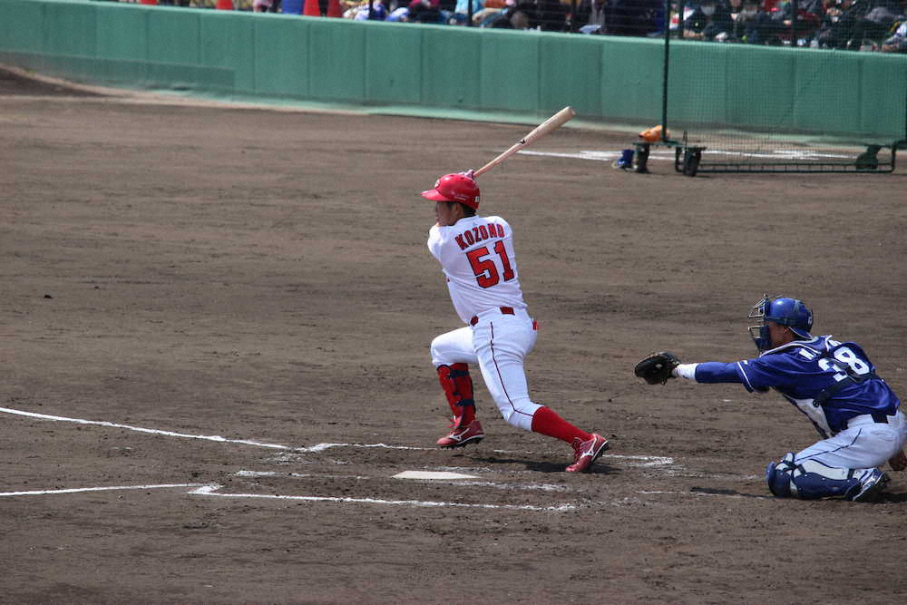 【画像・写真】【2日のファーム情報】広島のドラフト1位・小園が公式戦初安打