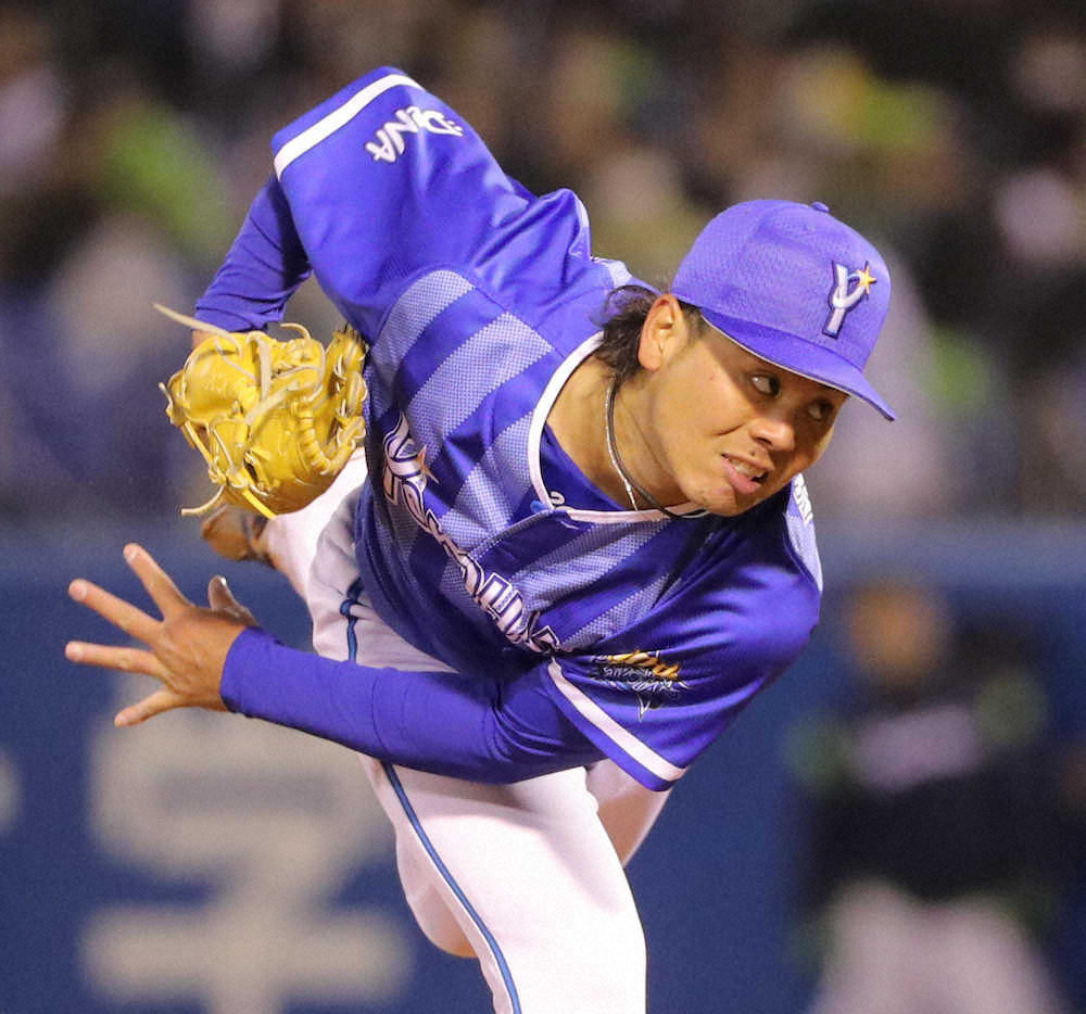 【画像・写真】DeNA・浜口　好投もサヨナラ負けで今季初勝利消えた…ラミレス監督「いい投球」と評価