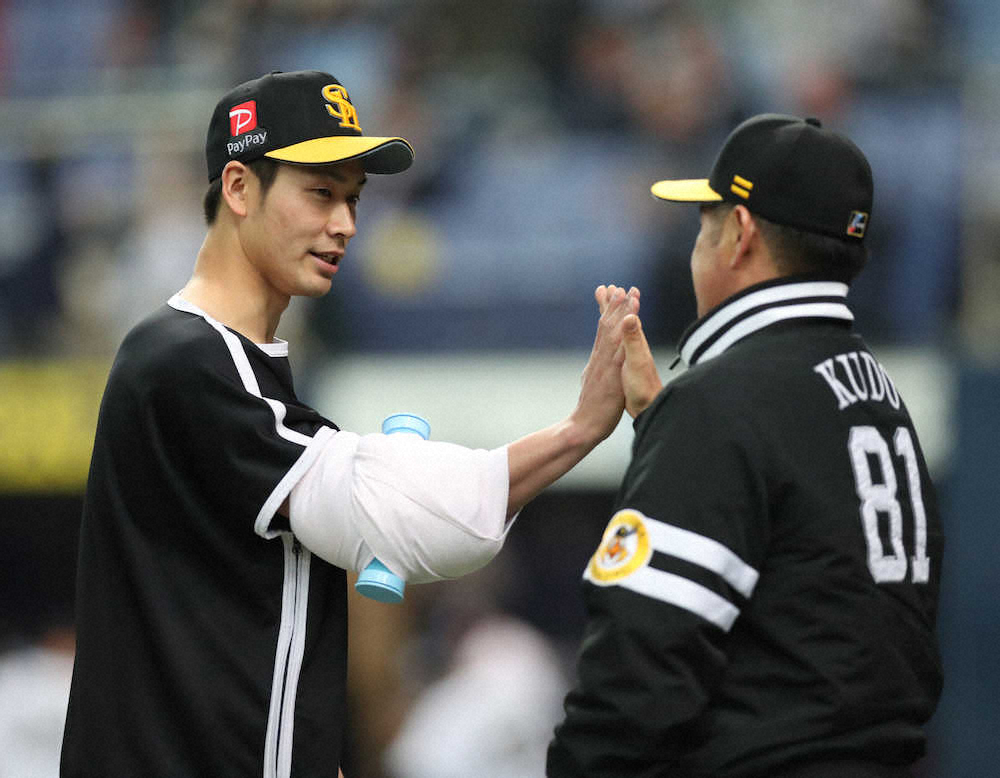 【画像・写真】ソフトB開幕5連勝、“大トリ”武田快投　8回途中8K無失点「流れ崩さないように」