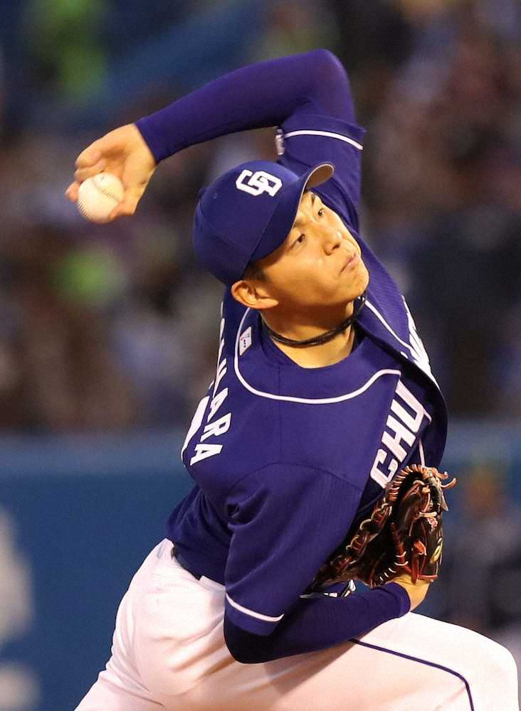 【画像・写真】中日・笠原　プロ最短3回3失点降板…制球苦しみ「最後まで修正しきれなかった」