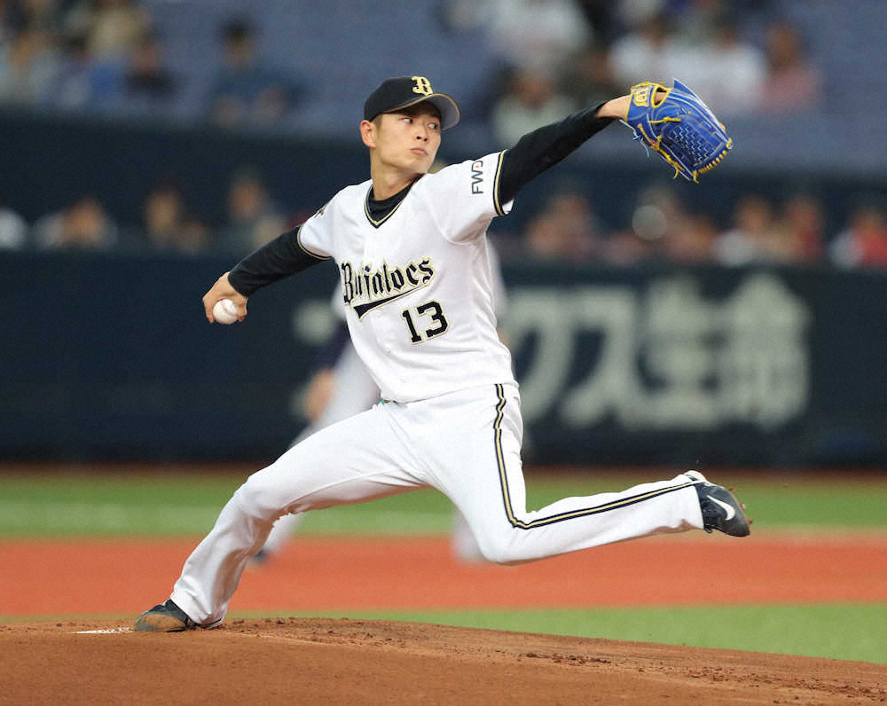 【画像・写真】オリックス山岡、快投8回3安打零封　勝因は「けん制」