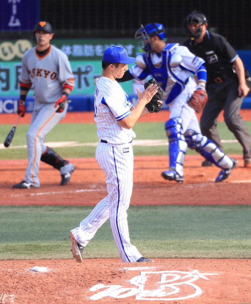 【画像・写真】DeNAが巨人の7連勝を阻止！161キロマークの国吉が4年ぶり勝利　筒香は2戦連発3号