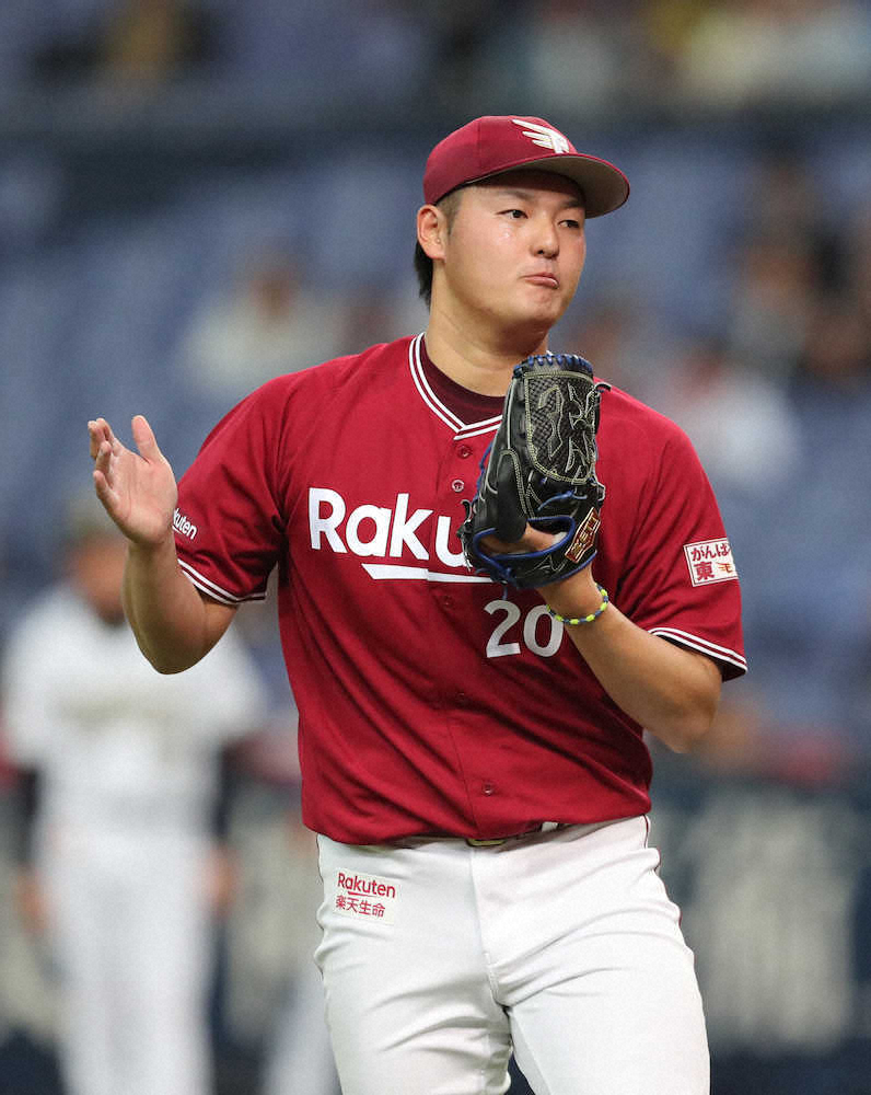 【画像・写真】【隠しマイク】左肩打球直撃の楽天・安楽に平石監督「当たって気付いた感じ」