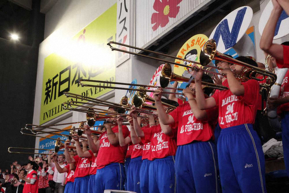 【画像・写真】センバツ準Vアシスト　習志野吹奏楽部「美爆音」今度はロッテ応援
