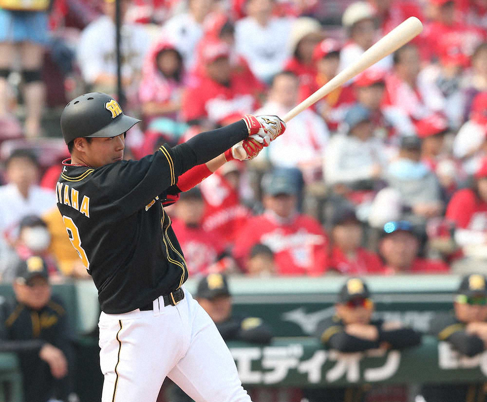 【画像・写真】阪神　大山　貴重な中押し点「タイムリーは大きい」
