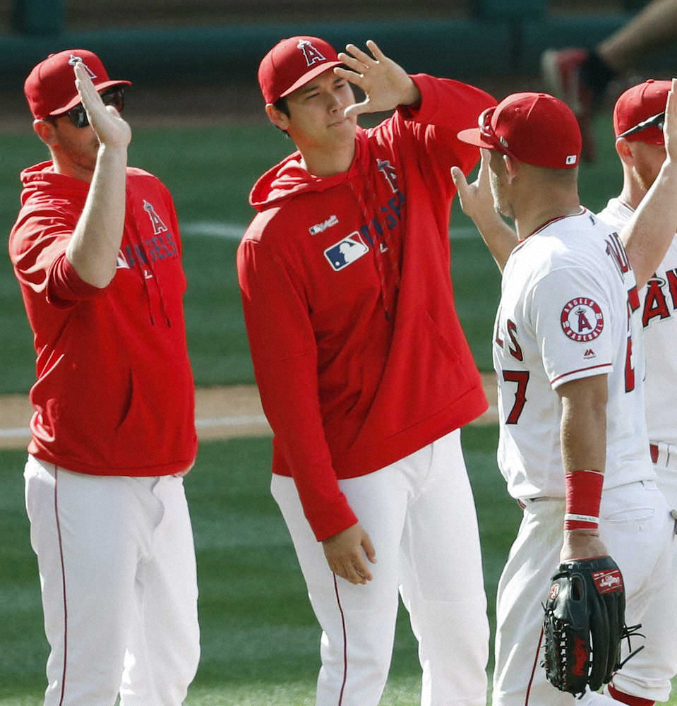 【画像・写真】大谷、打者復帰へ打席数求めず　指揮官「少なくても大丈夫」