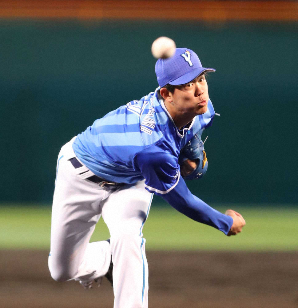 【画像・写真】DeNA・上茶谷　今度こそプロ初勝利なるか　5点リード、6回3失点で降板