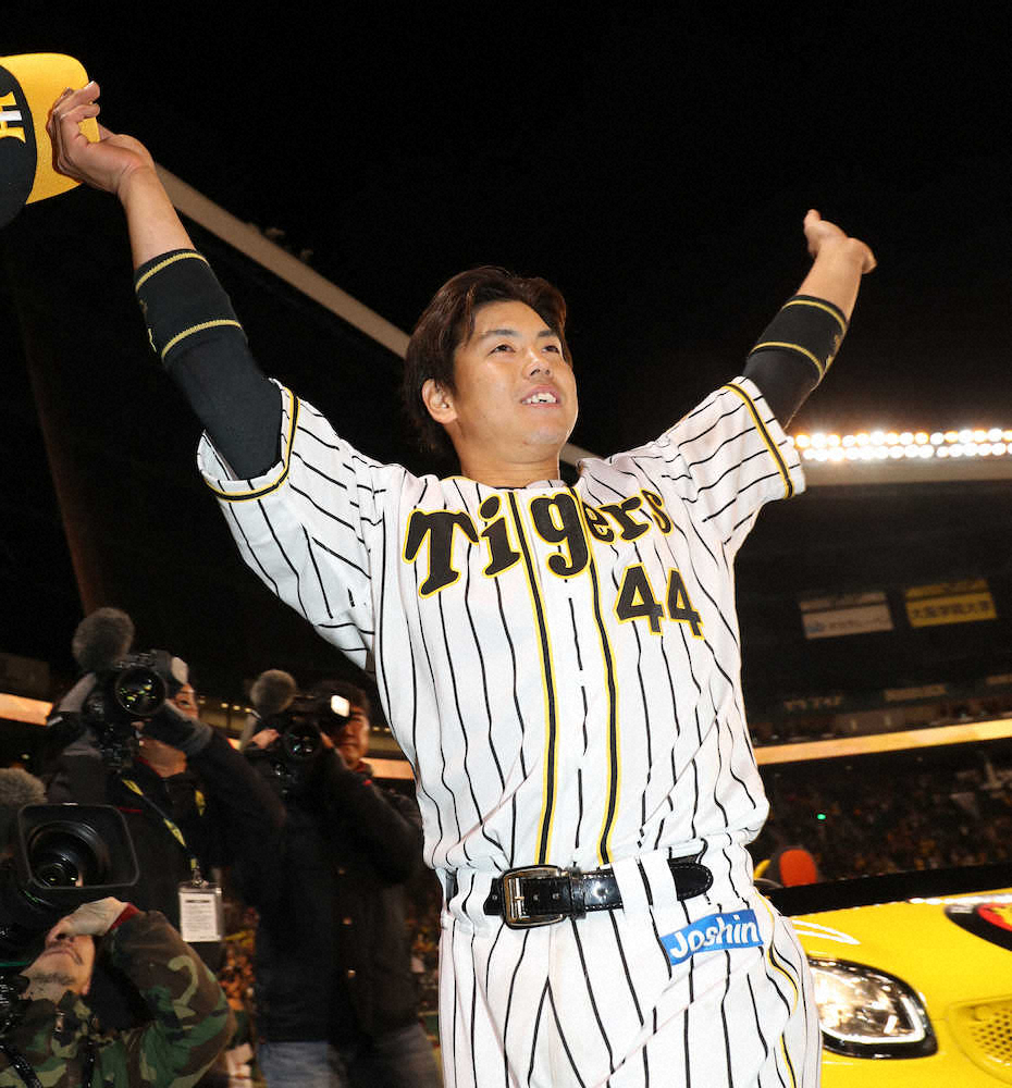 【画像・写真】阪神・梅野、骨折ものともせずサイクル安打「自分で決めたこと…続けていきたい」