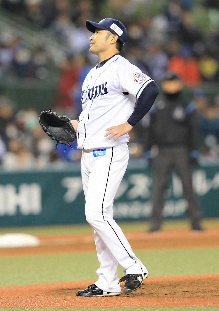【画像・写真】西武・武隈　四球から自滅…5回途中6四球で5失点「話にならない」