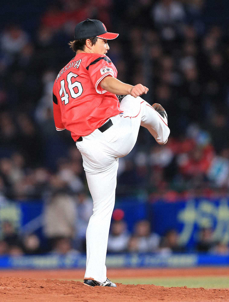 【画像・写真】ロッテ・岩下　6回9K好投も1球に泣く「もっと集中して入れば…」　井口監督は評価