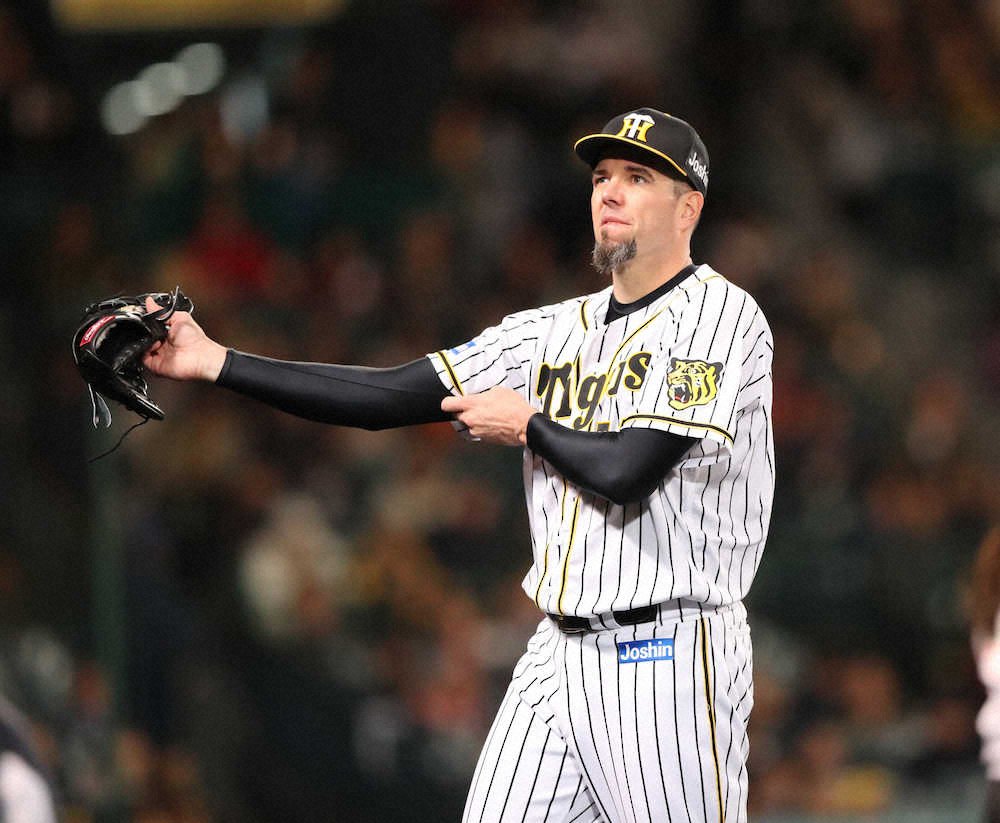 【画像・写真】阪神・メッセ　6回6失点で降板　クオリティースタートも記録できず