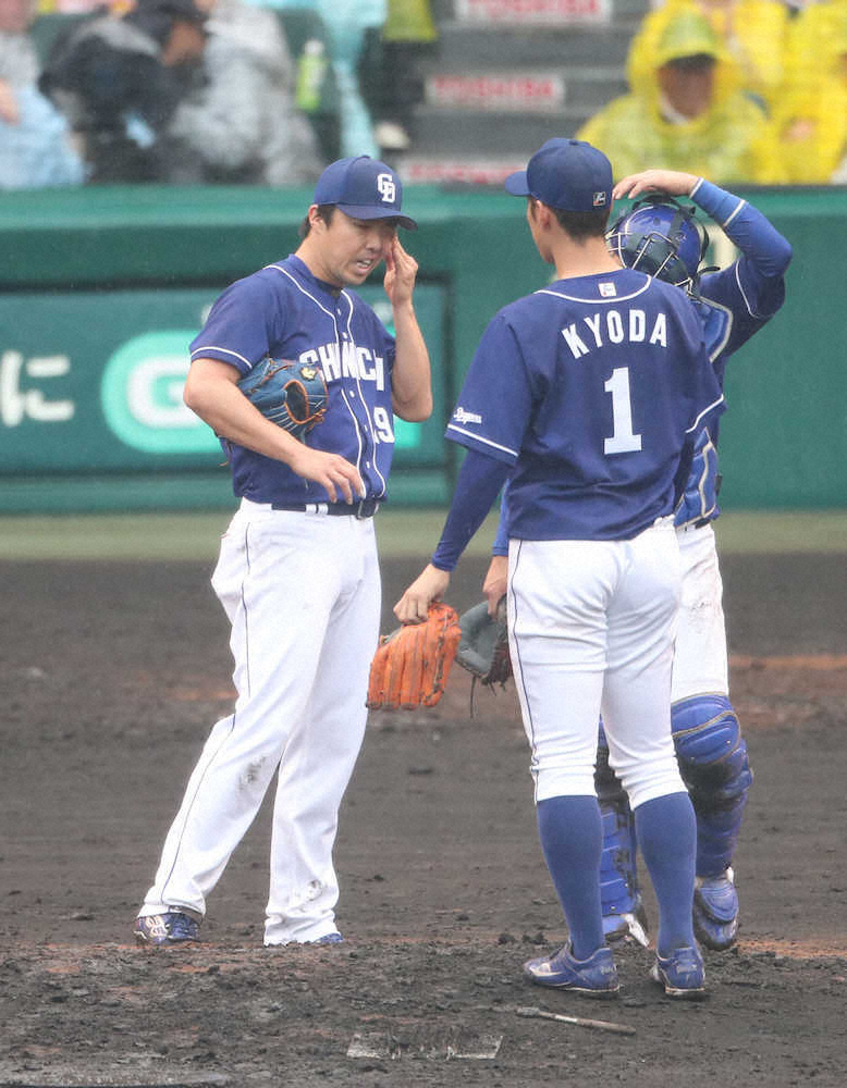 【画像・写真】中日　1日で5割逆戻り、吉見4回途中5失点　与田監督は苦言