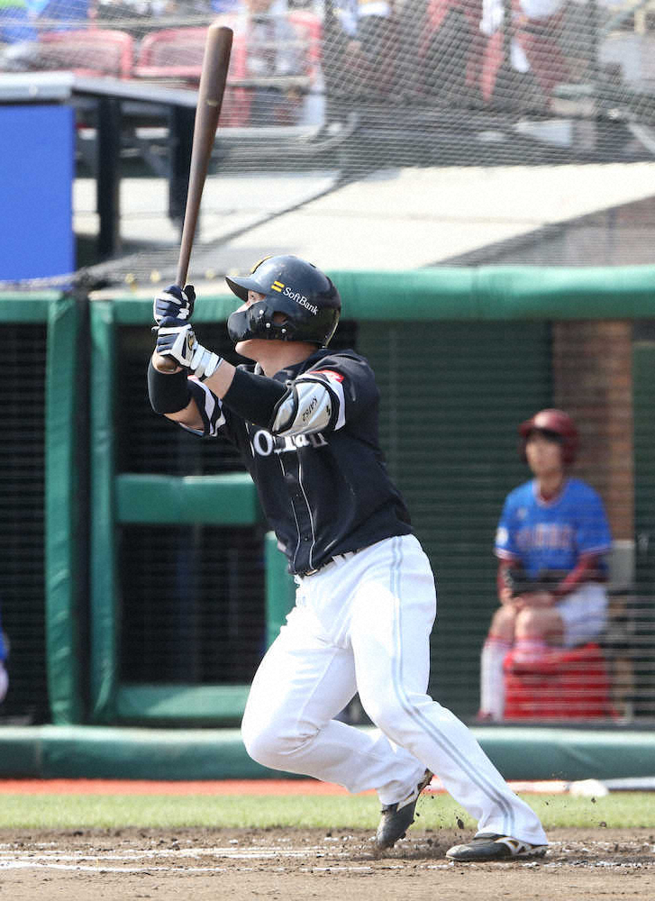 【画像・写真】ソフトB　甲斐、好リードに1号決勝3ラン「風に乗ってくれた」