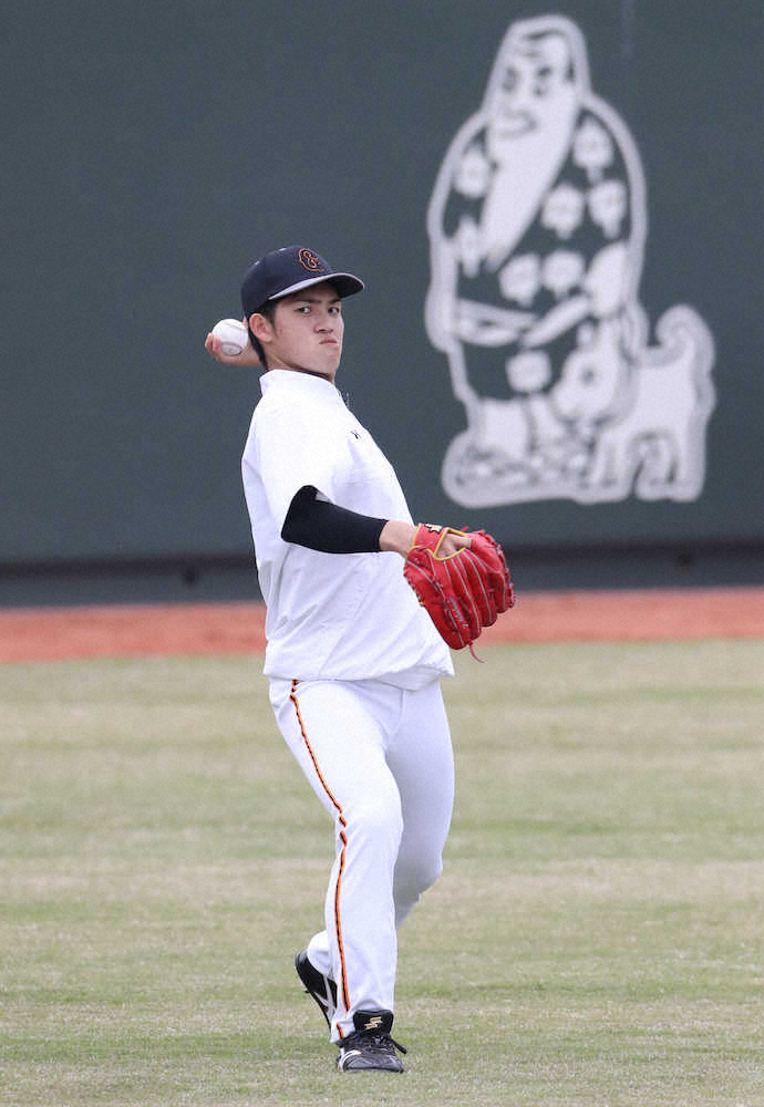 【画像・写真】巨人ドラ1高橋　プロ2連勝へ17日広島戦先発　初陣で2度犠打失敗も猛練習
