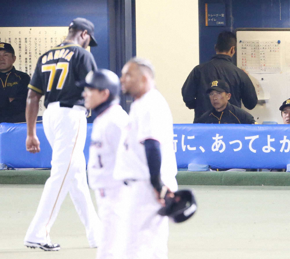 【画像・写真】阪神・ガルシア3戦連続7失点で背信KO…初回いきなり5失点