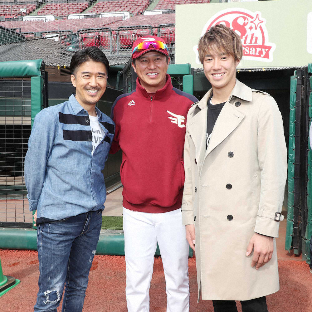 【画像・写真】「DEEN」池森秀一が楽天・平石監督激励　応援ソングをプロデュース