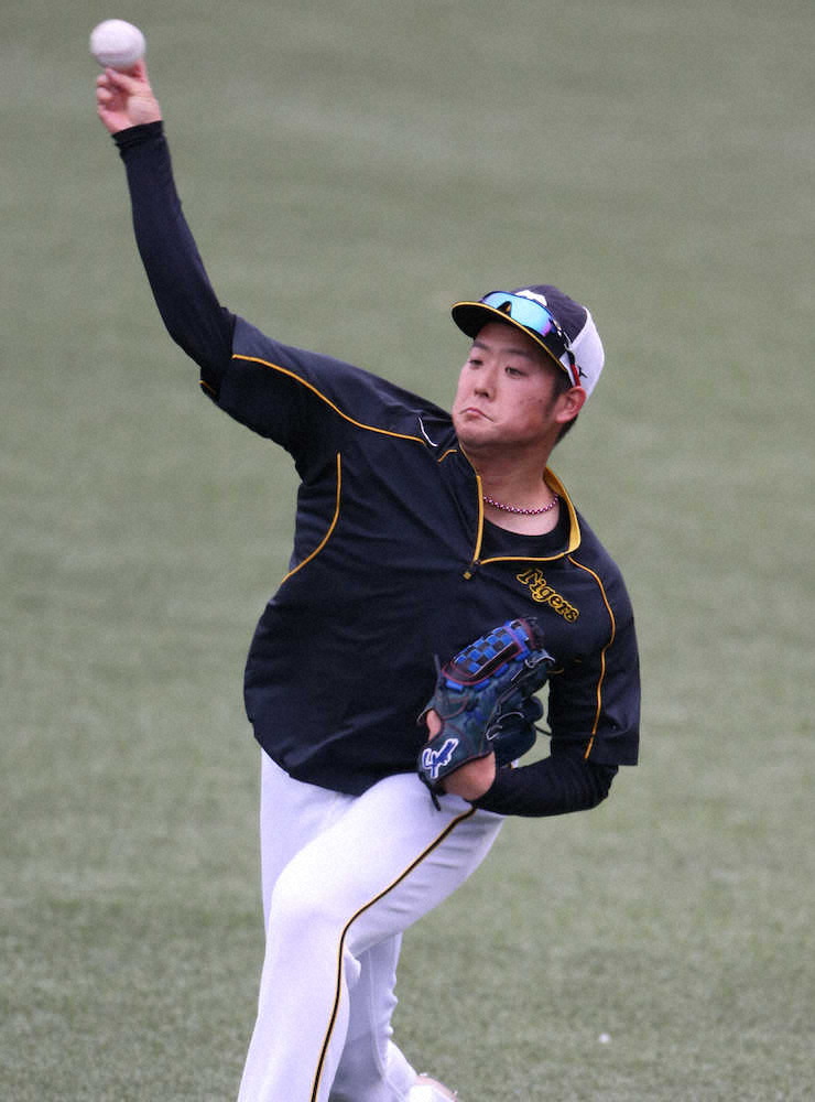 【画像・写真】阪神ドラ4斎藤　1軍初昇格！木浪活躍が刺激「投げて貢献するだけ」