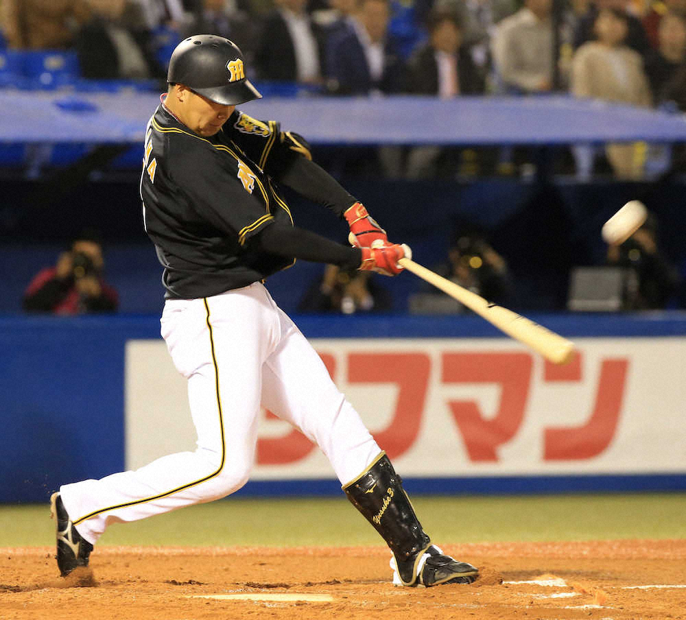 【画像・写真】阪神4番・大山が先制2ラン！5試合ぶり一発で青柳を援護