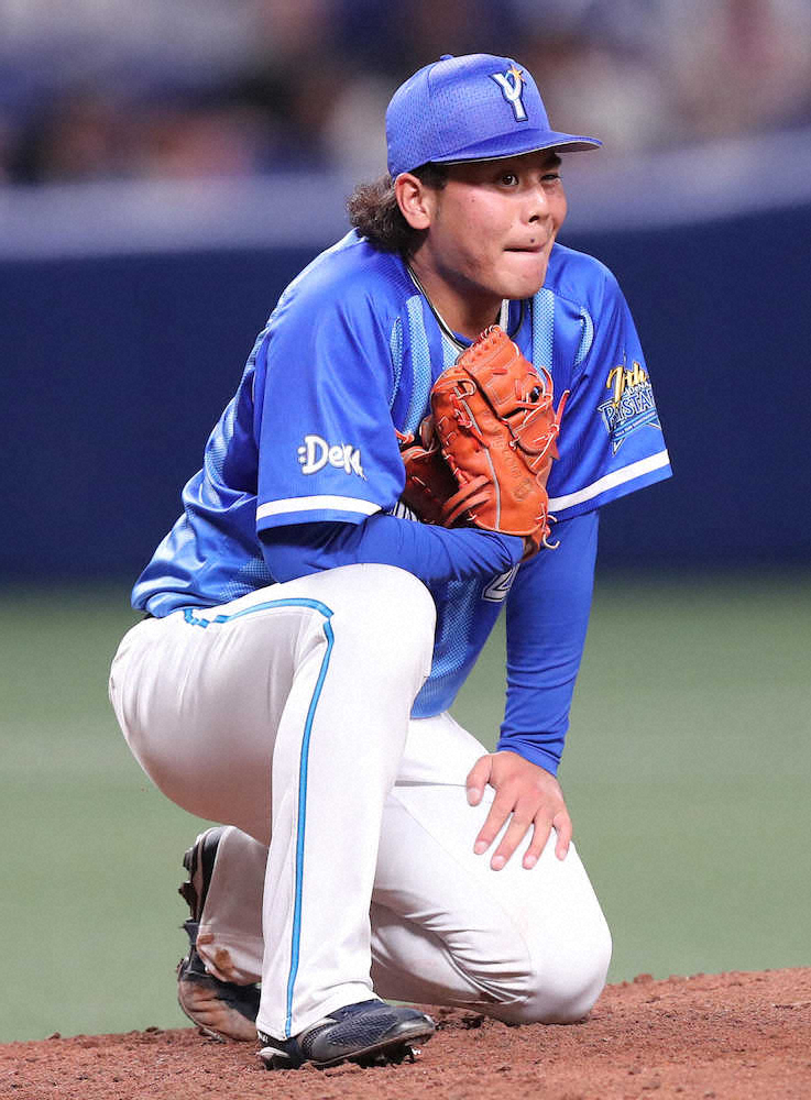 【画像・写真】DeNA浜口　痛い今季初黒星…打球直撃後執念続投も「投手につながれたのが一番もったいない」