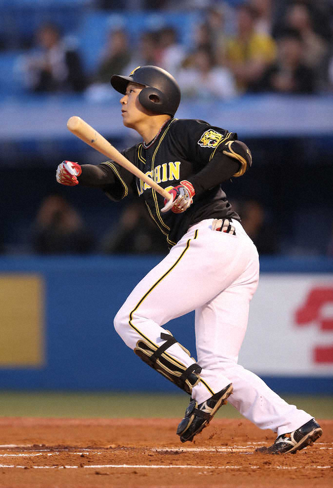 【画像・写真】阪神・大山　2戦連続の先制弾　初回に3号3ラン