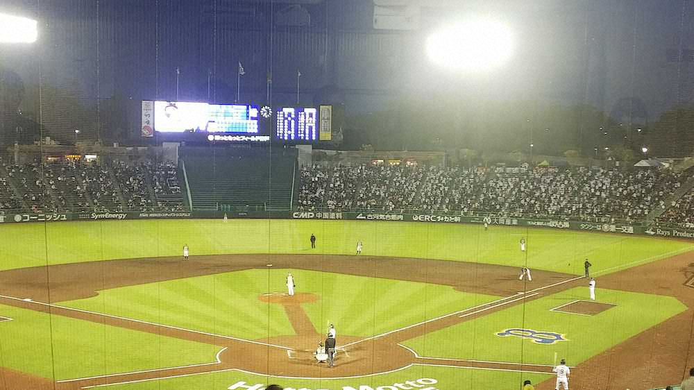 【画像・写真】日本ハム　“吉田正シフト”成功！一、二塁間を抜ける三塁ゴロに