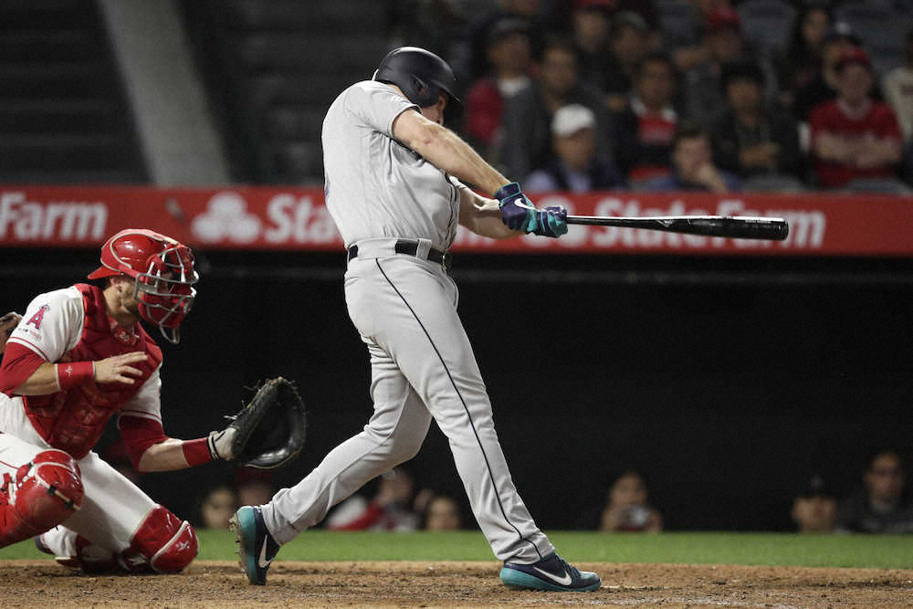 【画像・写真】マリナーズが連敗を6で阻止　両軍合わせて29安打の乱打戦制す　エンゼルスは4連敗