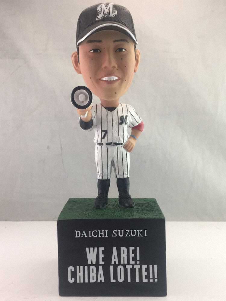 【画像・写真】ロッテ　鈴木大地の音声フィギュア発売「WE　ARE！」