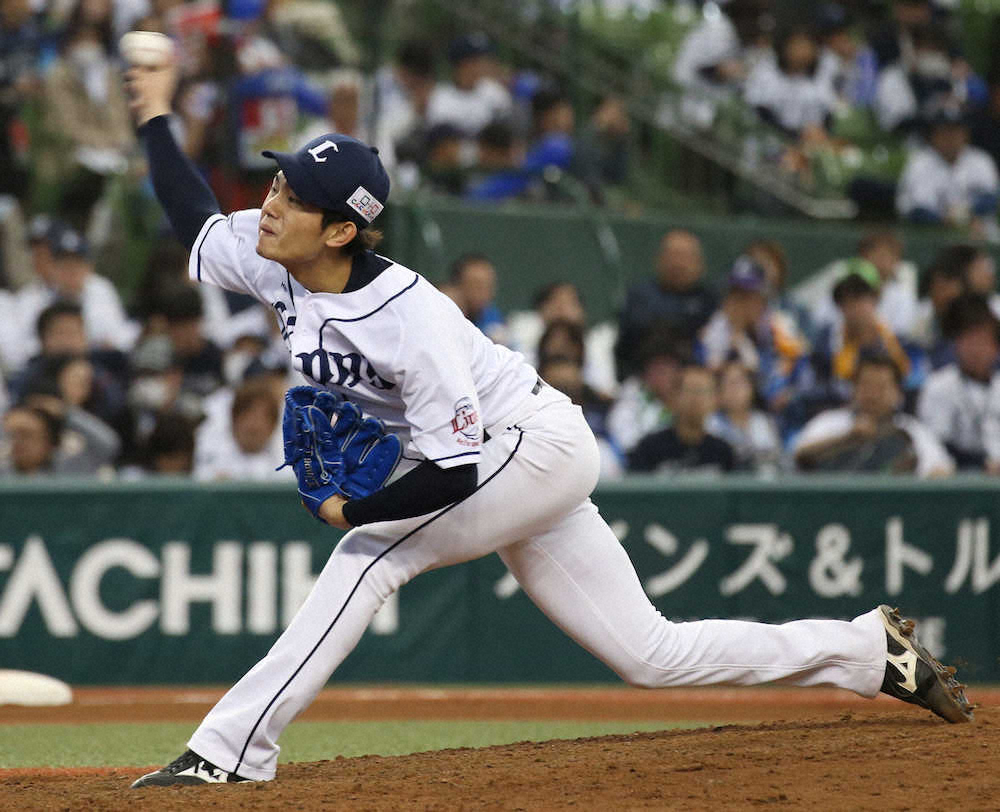【画像・写真】西武　今井、7回途中3失点2勝　最速153キロも被弾反省