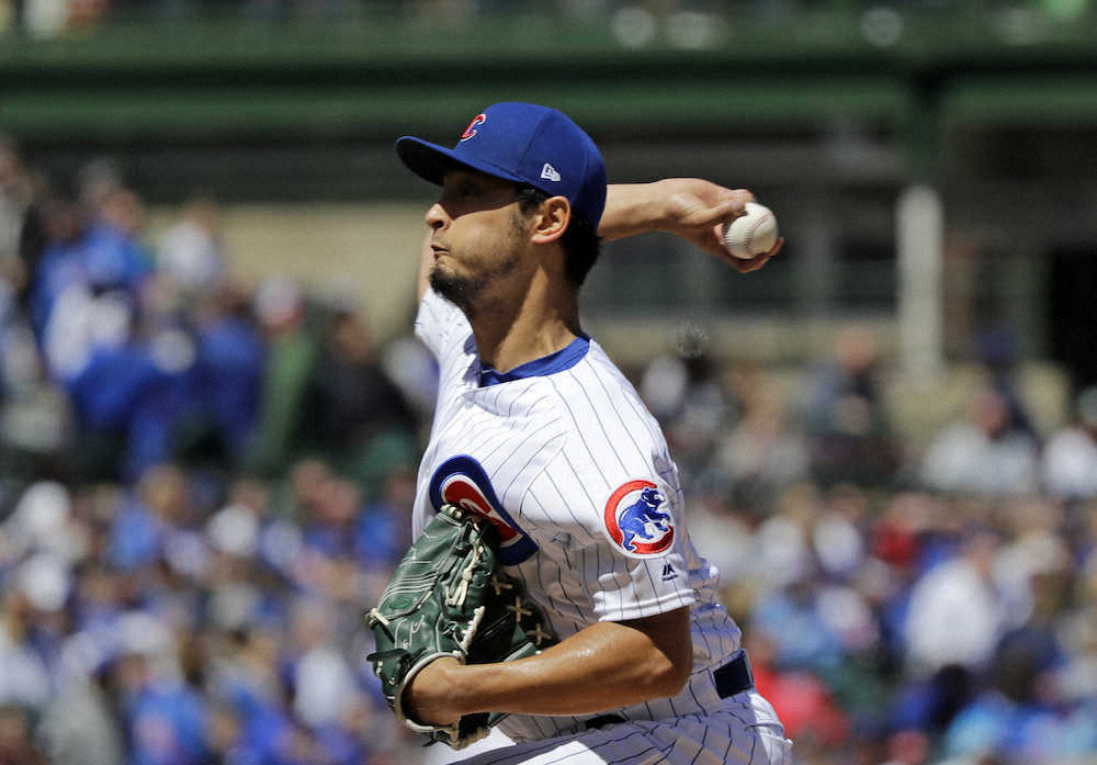 【画像・写真】ダル　5回3失点で今季3敗目　初回に連続本塁打浴びる