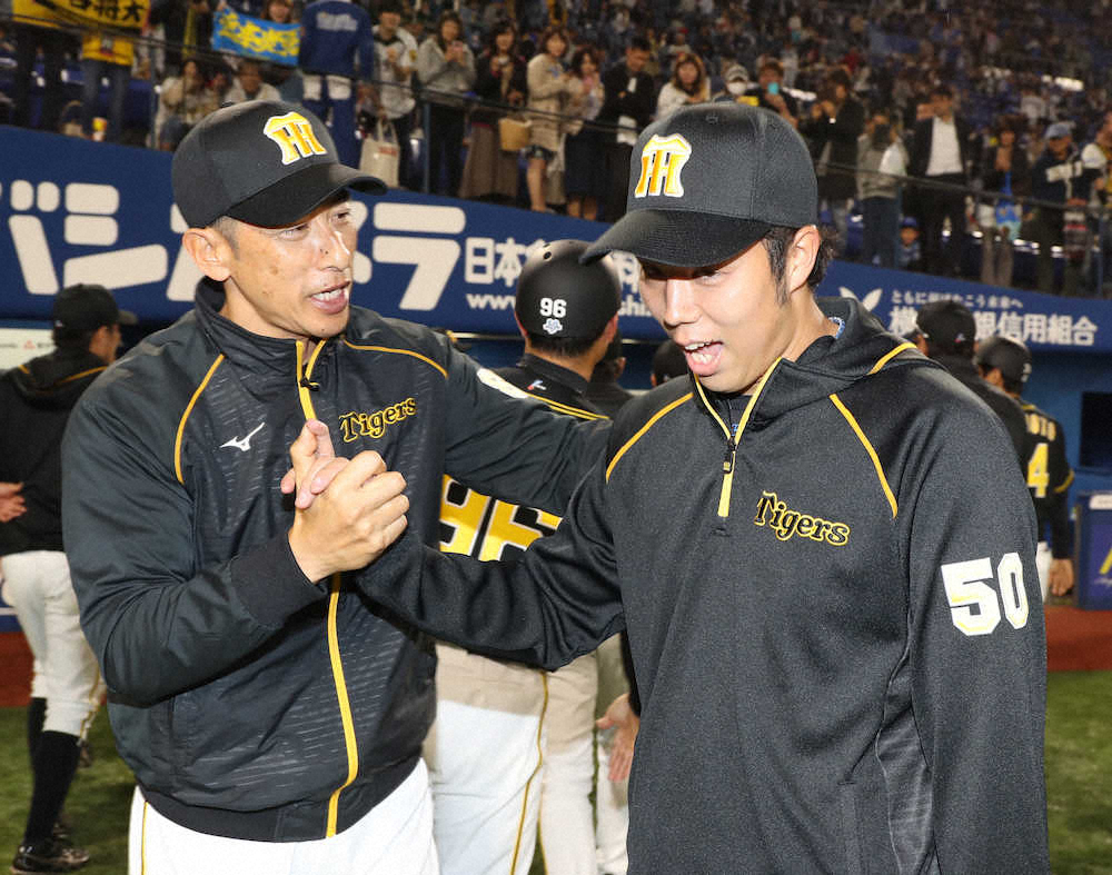 【画像・写真】阪神・青柳　味方の攻守に感謝「楽に投げることができました」233日ぶり1勝＆地元初勝利