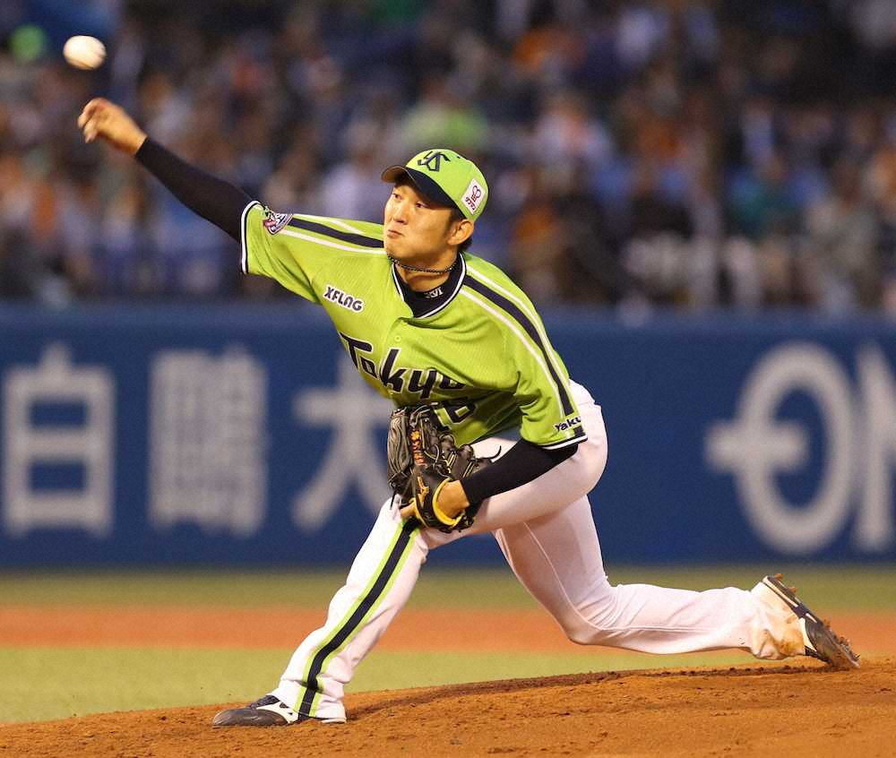 【画像・写真】ヤクルト原、巨人戦無失点15イニングでストップ「勝てなかったのは僕の責任」
