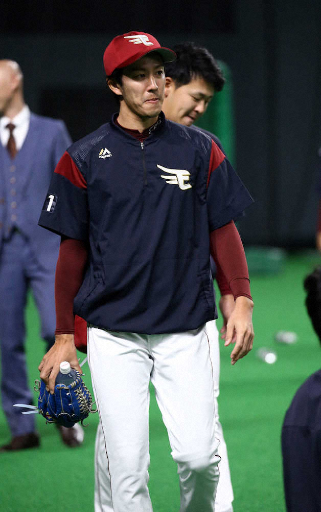 【画像・写真】楽天・岸、25日復帰は見送り　平石監督「ベストの日ではない」