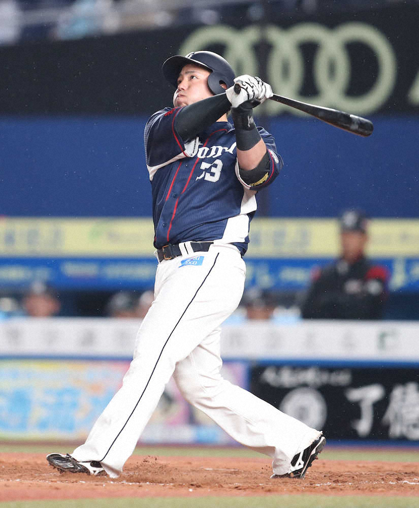 【画像・写真】西武・山川、連発で10号！2年連続12球団一番乗り　年間68発ペース