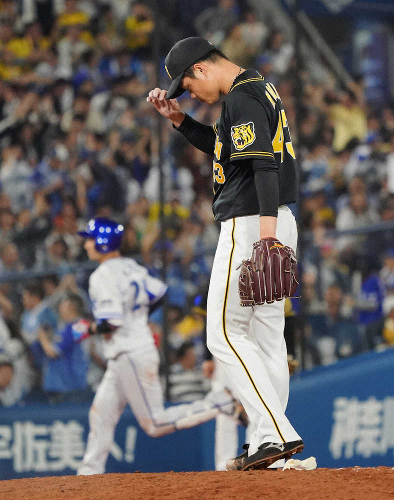 【画像・写真】阪神・守屋　勝ち越し弾を浴び今季初失点