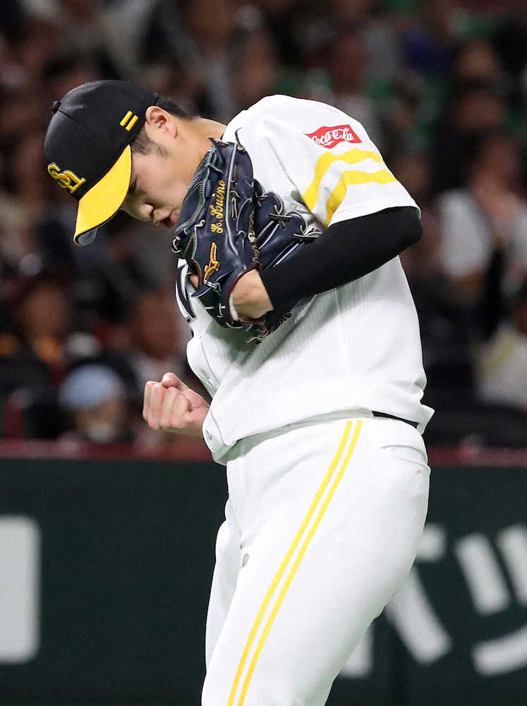 【画像・写真】ソフトBドラ1甲斐野がプロ野球新記録　新人デビュー11戦連続無失点！