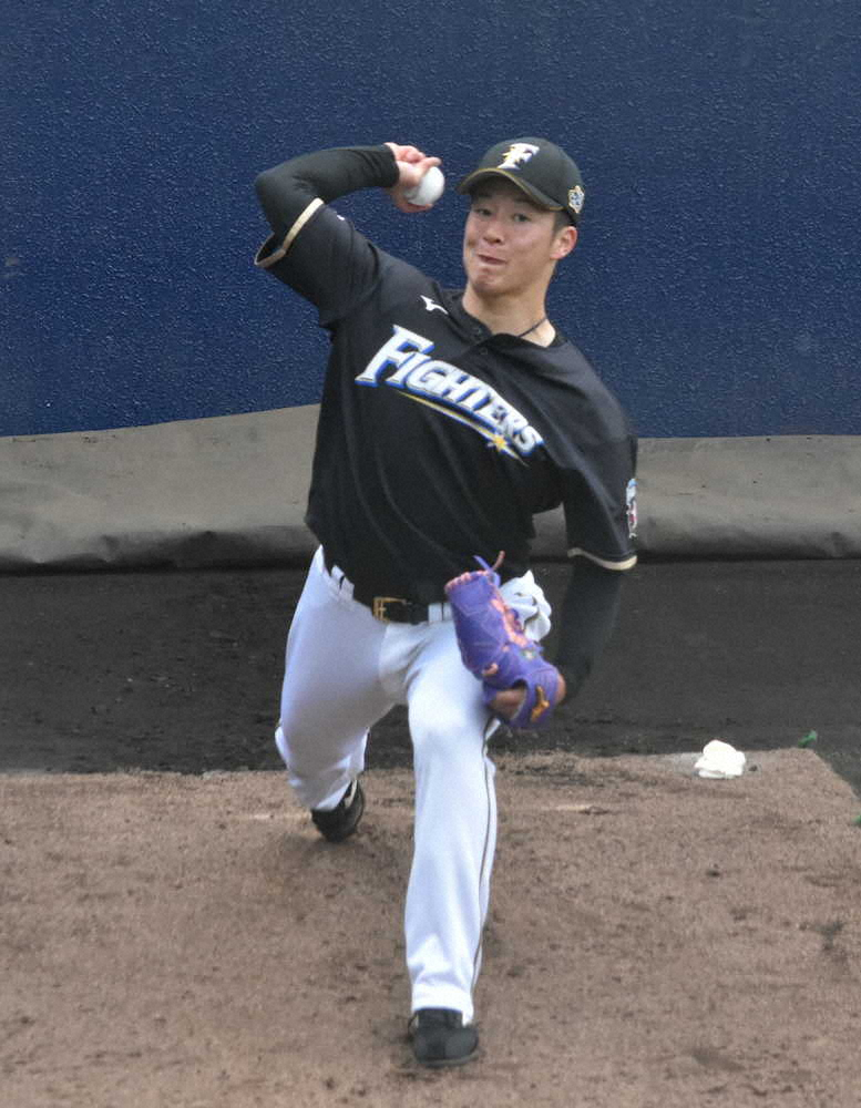 【画像・写真】輝星“連投”55球　29日登板へ「フォームを安定させたい」