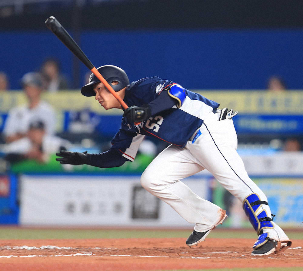 【画像・写真】西武・愛斗、プロ初安打がV打！延長戦に終止符「舞い上がった」