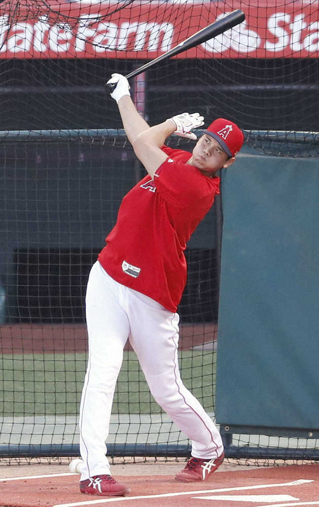 【画像・写真】大谷「令和」復帰へ秒読み　実戦形式「ライブBP」で二塁打、2四球